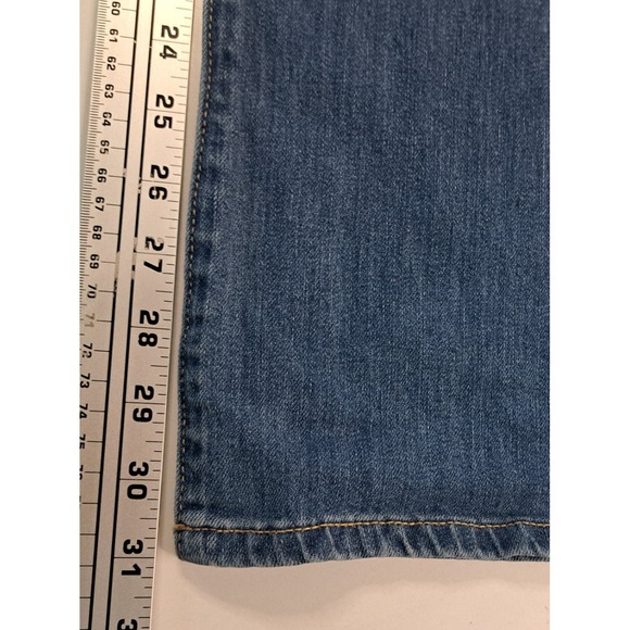 GAP Jeans Women's 4 Perfect Boot Denim 30x31 Low Rise Y2K Grunge Western Blue - Picture 9 of 10